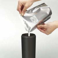 Yamazaki Tower ronde zeepdispenser - zwart - afbeelding 2