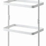 Yamazaki Tower smal schoenenrek - wit - 18 cm breed - Mooier Thuis