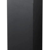 Yamazaki Tower hoge prullenbak - zwart - 23 cm breed - Mooier Thuis