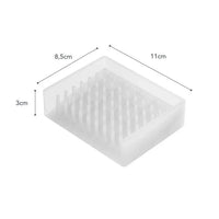 Yamazaki Float zeepbakje van siliconen - transparant