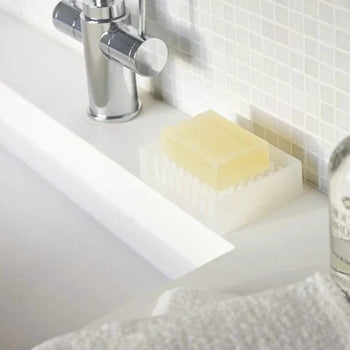 Yamazaki Float Silikon-Seifenschale – transparent