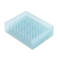 Yamazaki Float siliconen zeepbakje - blauw - Mooier Thuis