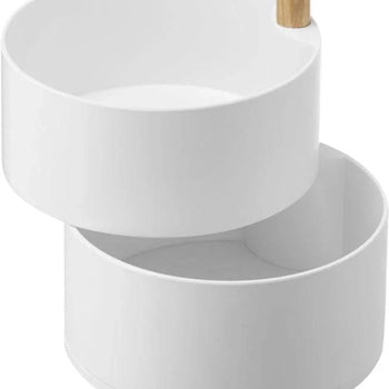 Yamazaki Tosca Schmuckorganizer, 2-stöckig – weiß