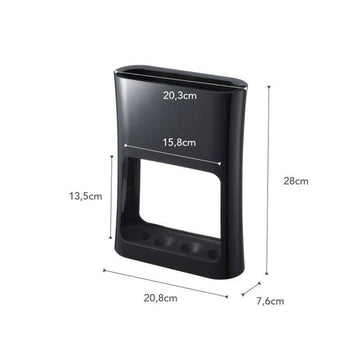 Yamazaki Oval Paraplubak - Zwart