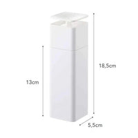 Yamazaki Tower Push zeepdispenser - wit