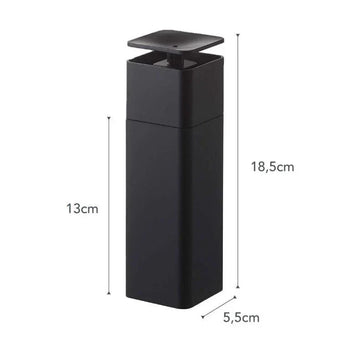 Yamazaki Tower Push Seifenspender – schwarz