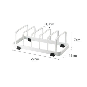 Yamazaki Tower Tellerhalter – Weiß