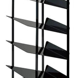 Yamazaki Tower Flessenrek - Zwart - 21 cm breed - Mooier Thuis