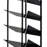 Yamazaki Tower Flessenrek - Zwart - 21 cm breed - Mooier Thuis