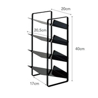Yamazaki Tower Flessenrek - Zwart - bestel bij Mooier Thuis