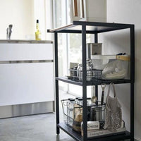 Yamazaki Tower Opbergrek 3-laags - Zwart