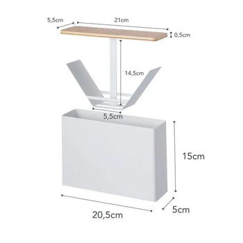 Yamazaki Tosca Koffiefilterhouder Groot - Wit