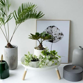 Yamazaki Effen dienblad met poten - Wit