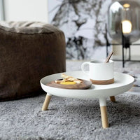 Yamazaki Effen dienblad met poten - Wit - afbeelding 2
