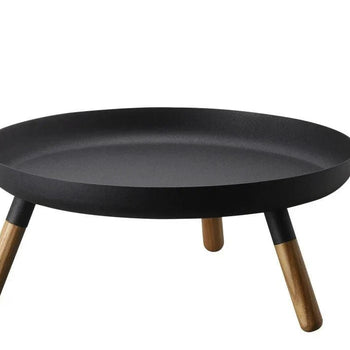 Yamazaki Plain dienblad met poten - zwart