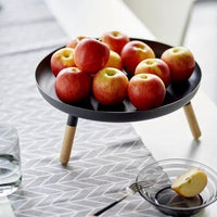 Yamazaki Plain dienblad met poten - zwart - afbeelding 2