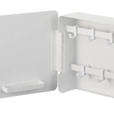 Yamazaki Tower magnetisch sleutelkastje - wit - 6 cm breed - Mooier Thuis