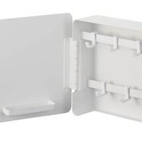 Yamazaki Tower magnetisch sleutelkastje - wit - Mooier Thuis