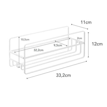 Yamazaki Tower smal beker- en glazenrek - wit