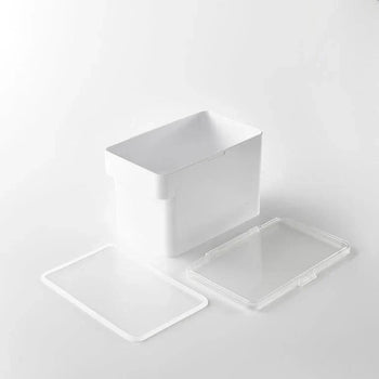 Yamazaki Tower-container voor dierenvoer - wit