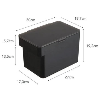 Yamazaki Tower-container voor dierenvoer - Zwart