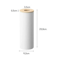 Yamazaki Rin ronde tissuebox L - wit