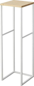 Hoher, zweistöckiger Beistelltisch „Yamazaki Tower“ – weiß