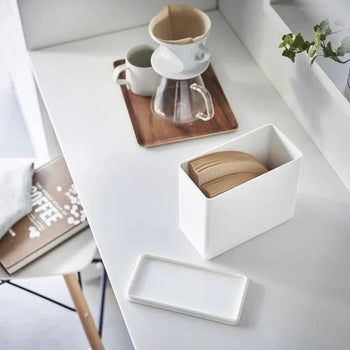 Yamazaki Tower Koffiefilterhouder - Wit
