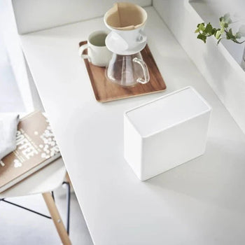 Yamazaki Tower Koffiefilterhouder - Wit