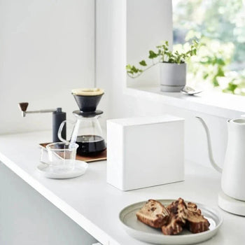 Yamazaki Tower Koffiefilterhouder - Wit