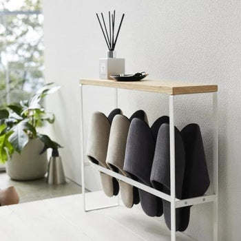 Yamazaki Tower Pantoffelständer - Weiß
