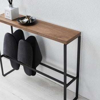 Yamazaki Tower Pantoffelständer - schwarz