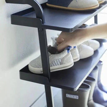Yamazaki Schuhregal für Kinder - Schwarz