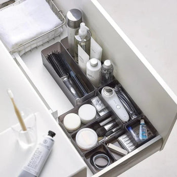 Yamazaki stapelbare keukenkast-organizer klein - zwart