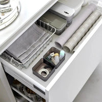 Yamazaki stapelbare keukenkast-organizer klein - zwart - afbeelding 2
