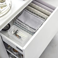 Yamazaki keukenkast-organizer stapelbaar medium - wit - afbeelding 2