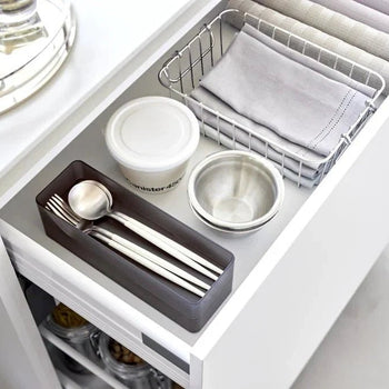 Yamazaki Tower keukenkast-organizer stapelbaar Groot - Zwart