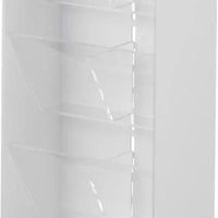 Yamazaki Tower make-up opbergstandaard - wit