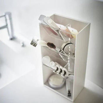 Yamazaki Tower make-up organizer - wit