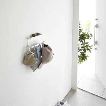 Yamazaki Smart parapluhouder voor aan de wand - wit