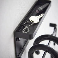 Yamazaki Smart parapluhouder voor aan de wand - zwart - bestel bij Mooier Thuis