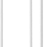 Yamazaki Tower plantenstandaard 2-laags op wielen - wit bloemenstandaard - 25 cm breed - Mooier Thuis