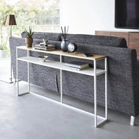 Yamazaki Tower brede 2-laagse wandtafel - wit