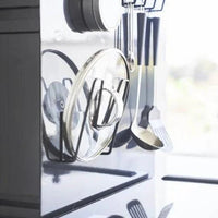 Yamazaki Tower kruidenrek uitschuifbaar 2-laags - zwart - afbeelding 2