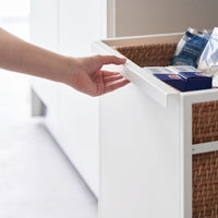 Yamazaki Opbergtrolley 2-laags - Wit