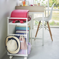Yamazaki Opbergtrolley 2-laags - Wit - afbeelding 2