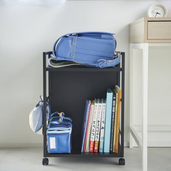 Yamazaki Opbergtrolley 2-laags - Zwart