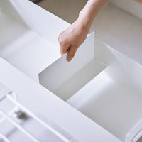 Yamazaki Opbergtrolley met bak - wit