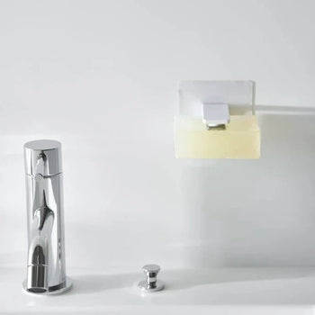 Yamazaki Tower Seifenhalter mit Magnet – Weiß