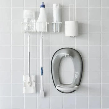 Yamazaki Toilettenpapierhalter mit Filmhaken – Weiß